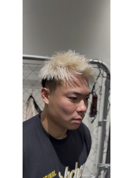 フランクスバーバーリベラルド 横浜(FRANK'S BARBER LIBERALD) MEN’S HAIR/ジェットフェード/ホワイト S