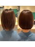 【朝ラクまとまりヘアーへ】カット＋髪質改善ZERO艶縮毛矯正/￥22,700