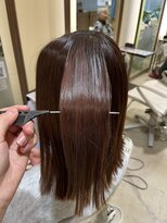 ブランシェ 高蔵寺店(BRANCHE)&nbsp;☆切りっぱなし×ストレートパーマ☆【北川】