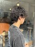 【takuho限定クーポン】海外風サーフカールメンズパーマ