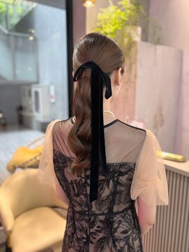 シェリーバイレイドバック 渋谷(cheri by LAIDBACK) 大人可愛いローポニー