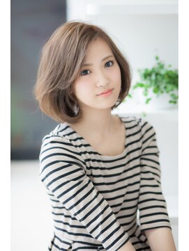 エアー 福岡(AIR) [air-FUKUOKA]　大人可愛い☆伸ばしかけでもOK☆ナチュラルボブ
