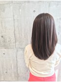 大人/ふわミディ/厚めバング/マーメイドアッシュ/クラシカル