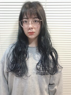 アイニコプラス(ainico.+) ネイビーブルーグラデーション