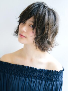 マーブルトウキョウネオリーブ(marbles tokyo neolive) 《MARBLES/三軒茶屋》☆大人外ハネボブ×斜めバング☆