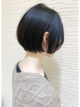 モリオ フロム ロンドン サッポロファクトリー店(morio FROM LONDON) 【morio札幌】2021年髪型大人かわいい黒髪ショートボブ