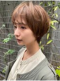 20代 コンパクト丸みショート#ショートスタイル#銀座#有楽町