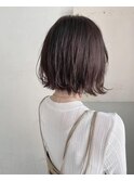 ボブレイヤー 前下がりレイヤー 秋ヘア 【sk】