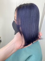 ジーナ 博多(Zina)&nbsp;【Zina】艶カラー/アッシュパープル/ダブルカラー/20代30代40代