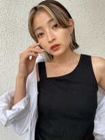 ロンド ストラーダ 心斎橋(Lond strada)&nbsp;レイヤーボブ×ハイトーン[心斎橋/髪質改善]