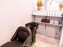 リラックスできるシャンプー台で日々の疲れを癒してください♪