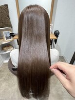 アリアバイエクラート 池袋店(ARiA by ECLART) 大人かわいい美髪くストレートヘアネビージュ
