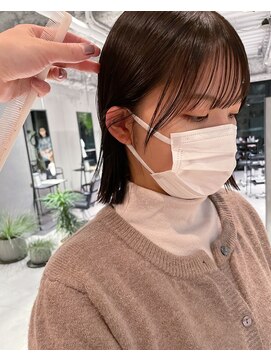 シェリム 栄(CHERIM) パッツンボブ　ベルボブ　髪質改善　美髪ケア