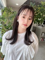 フラッグ ヘアー 天神西通り店(Flag HAIR)&nbsp;【韓国ヘア】くびれミディ　シースルーバング