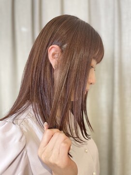 シュロ(Shuro 棕櫚) ツヤツヤピンクミディ