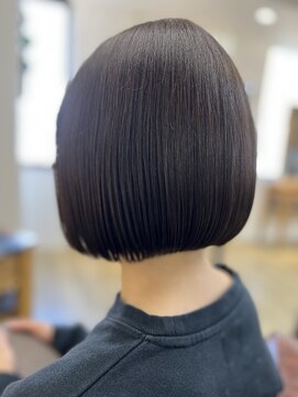 ナチュラル 仙台駅前店(Natural) 艶感重視のボブスタイル