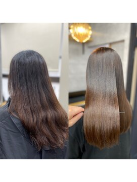 ナチュラル 泉中央店(Natural) 泉区　泉中央　縮毛矯正　艶髪カラー　髪質改善
