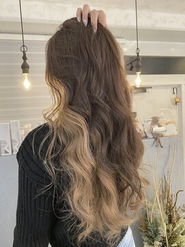 プルメリアドット(Plumeria.) インナーカラー