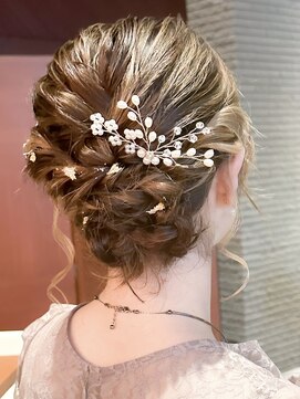 ネオリーブアイム 横浜西口店(Neolive aim) ボブでもできるまとめ髪 ヘアアレンジ【横浜】k