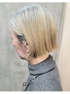 スマイロンナイロン ヘアー(smile on nylon hair) 切りっぱなしボブ