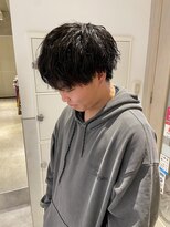 メンズマッシュパーマ