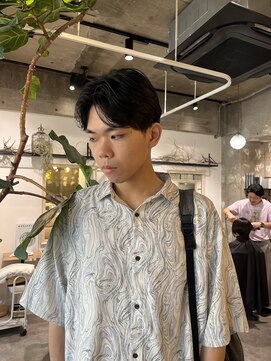 ゼストカロン(ZEST Kalon) 王道イケメンスタイル　センターわけ