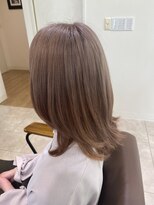 ヘアーアンドライフ シキ(HAIR & LIFE SHIKI) イルミナカラー×ピンクベージュ*