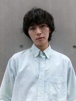 ラグ(log) メンズ無造作マッシュ　ニュアンスパーマ