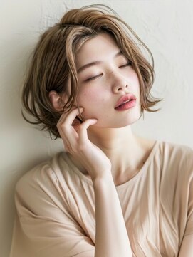 アルトリスト(Altruist Aging×HAIR&SPA) ★暗めカラーグランマッシュフェイスフレーミングデザインカラー