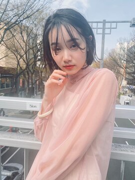 テイラー(Taylor) 【Taylor 大宮】シースルーバング×ダークグレージュ