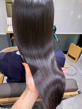 テラスヘア 長岡(TERRACEhair) 髪質改善艶カラーで艶髪に