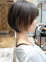 アフロート ルヴア(AFLOAT RUVUA)&nbsp;みねスタイル♪ 似合わせ ショート ボブ 30代 40代 小顔 新宿