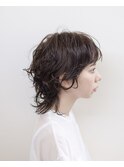 ウルフ/レイヤーカット/ワイドバング/オン眉/パーマ/豊橋/田原