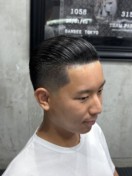 ダムディートウキョウヘアーラウンジ 上野店(DAMDEE TOKYO hair lounge) スリックバック