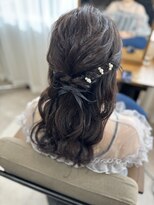 ニジヘアー(Nizi hair)&nbsp;ヘアセット◯ハーフアップ◯