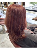 レイ 千葉(Lei)&nbsp;【Lei  林 碧】Bleach color×coral orange