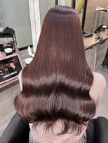 シアン(CYAN)&nbsp;ブリーチなしダブルカラー ワインレッド