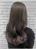 イルミナカラー/透明感ブラウンカラー/ロング
