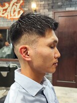 スリーセント 栄(3/cent) フェザーアップ/スキンフェード/フェードカット