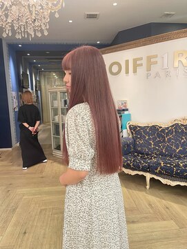 コワファースト 大分(COIFF1RST) ピンクベージュカラー