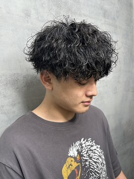 ネクスト 静岡店(NEXT) MEN'S HAIR/ブルーブラック/スペインカール/韓国マッシュ