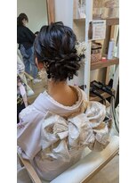 ロカット サロン(Roquat Salon)&nbsp;列席　お呼ばれ　シニョン(立川)