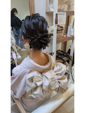 ロカット サロン(Roquat Salon) 列席 お呼ばれ シニョン(立川)