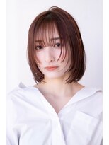 ドットハリス(.Hallis)&nbsp;大人可愛いレイヤーボブ/2wayバング/アッシュベージュ