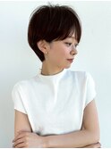 大人かわいいマッシュショート