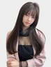 【期間限定】前髪ストレート+カラー+3stepTR￥19800→￥16720