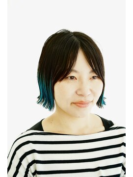 ピケトワール(piquetoile) 切りっぱなしボブ＆毛先カラー