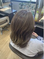 ライフメイクシベル 東林間(Life make siblles)&nbsp;白髪ぼかしハイライト～アッシュベージュ～