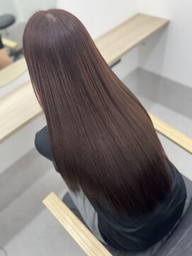 モモ(momo) ロング韓国ヘアおくれ毛前髪カット_0001