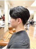 ▼フェザーショート/メンズカット/ツーブロック/ビジネスマン